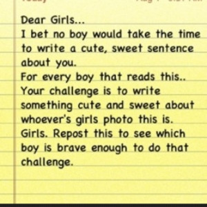 Girls repost this if your brave?