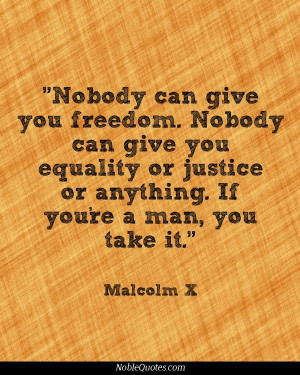 Malcolm X Quotes | http://noblequotes.com/