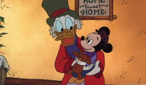 scene from Mickey's Christmas Carol (1983)