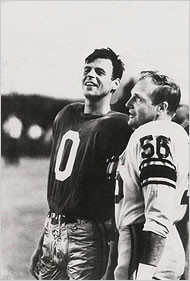 ... can remember in the NFL was George Plimpton as the “Paper Lion