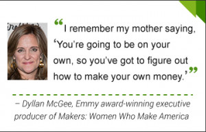 ... award–winning executive producer of Makers: Women Who Make America