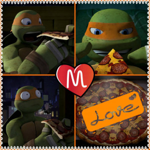 TMNT:: Mikey loves pizza by Culinary-Alchemist