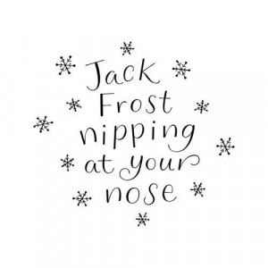 Jack Frost Nipping at your NoseChristmas Inspiration, Winter Snow ...