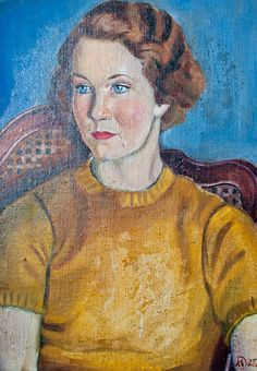 Aunt Alexandra is very formal and strict, just like this lady looks ...