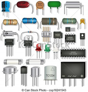 Collection Of Electronic Components