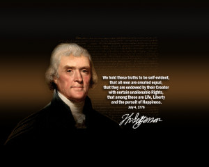 the thomas jefferson signature on declaration