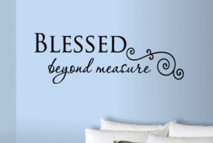 ... this image include: blessed, christian, decal, home decor and vinyl