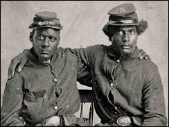 black african american civil war soldiers