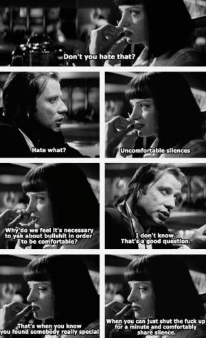 ... Quotes, Quotes Junkie, Mia Wallace Quotes, Pulp Fiction Mia Quotes