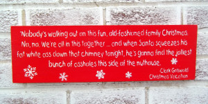Decoration, Funny Clark Griswold Christmas Vacation Movie quote ...