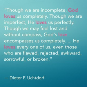 Quote from Elder Uchdorft