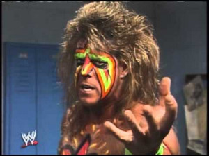 ... to the memory of the Ultimate Warrior – his childhood hero