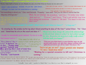 Mortal instrument quotes
