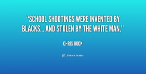 School shootings were invented by blacks... and stolen by the white ...