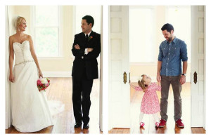 Father and Daughter Recreated Wedding Photos After Mother's Death ...