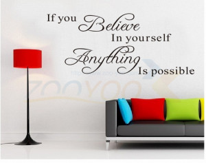 believe-in-yourself-home-decor-creative-quote-wall-decal-zooyoo8037 ...