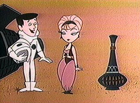 Animation from Opening Credits - I DREAM OF JEANNIE