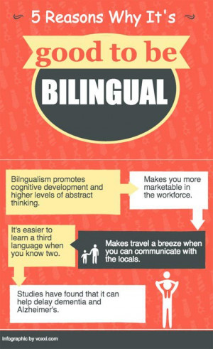 Terrific!) Reasons Why It´s Good To Be Bilingual ((( (2) Language ...