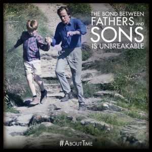 The bond between fathers and sons is unbreakable. #AboutTime #Family