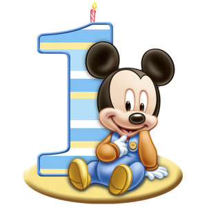Home > Mickey's 1st Birthday Molded Candle