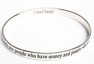 charmed circle, chanel quote bangle, shopsheboutique.com