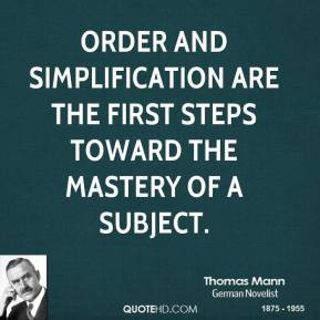 Almost all quality improvement comes via simplification of design ...