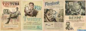 vintage advertisement facebook cover