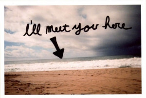 beach, dream, dreams come true, happy end, meet, polaroid, postcards ...