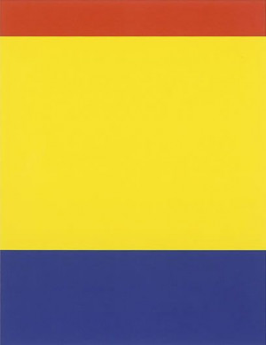 Titled: Red, Yellow, Blue by artist Ellsworth Kelly. Gotta love the ...