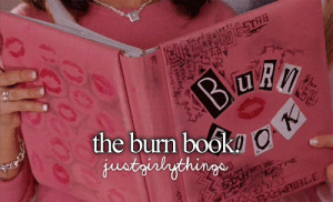 movie Mean Girls Burn Book