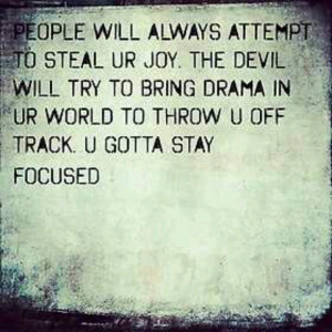 Stay Focused!!