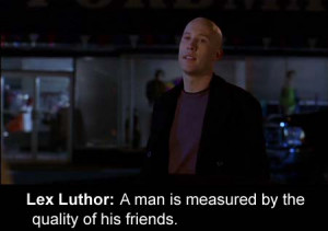 Smallville Season 1 Episode 13 (Kinetic): Lex Luthor tells Clark Kent ...