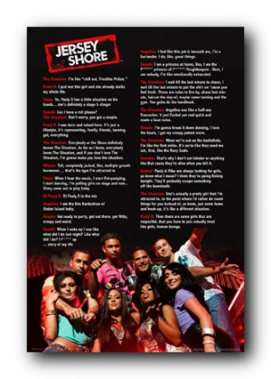 Details about Jersey Shore Quotes Poster 24x36 Cast Sayings 9114