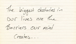 Biggest Obstacle quote #2