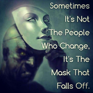 take the mask off