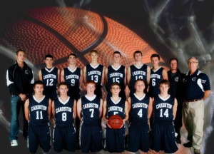 Cardston High Basketball Team - Provincial Tournament Champions 2012
