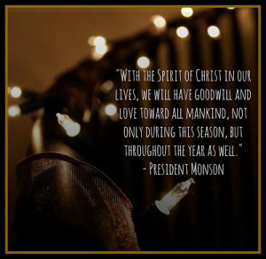 Lds Christmas Quotes Pinterest Christmas quote by lds