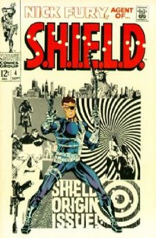 Comic: NICK FURY Agent of SHIELD #4 (12 cents!,1968) Baseball cards ...