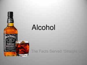 Alcohol Alcohol The Facts Served “Straight Up” Definitions ...