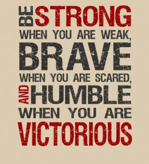 Myspace Graphics > Life Quotes > be strong when you are weak Graphic