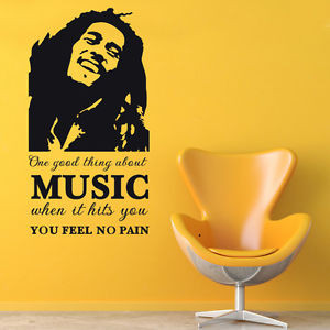 BOB-MARLEY-QUOTE-ONE-GOOD-THING-ABOUT-MUSIC-FEEL-NO-PAIN-VINYL-DECAL ...