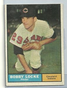 Details about 1961 Topps Baseball Bobby Locke Card 537 EX Condition