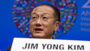 Jim Yong Kim participa en la asamble anual de Banco Mundial y el FMI