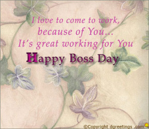 There is always an inspiring and encouraging boss behind every ...