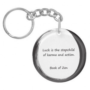Inspirational Zen Quote on Karma