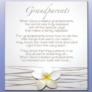 When God Created Grandparents