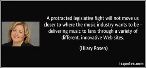 protracted legislative fight will not move us closer to where the ...