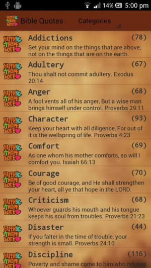 Holy Bible Quotes (Adfree Key) - screenshot