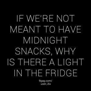 Light in the fridge