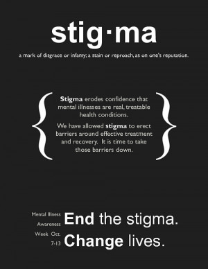 Mental Health Awareness Mental Health Stigma